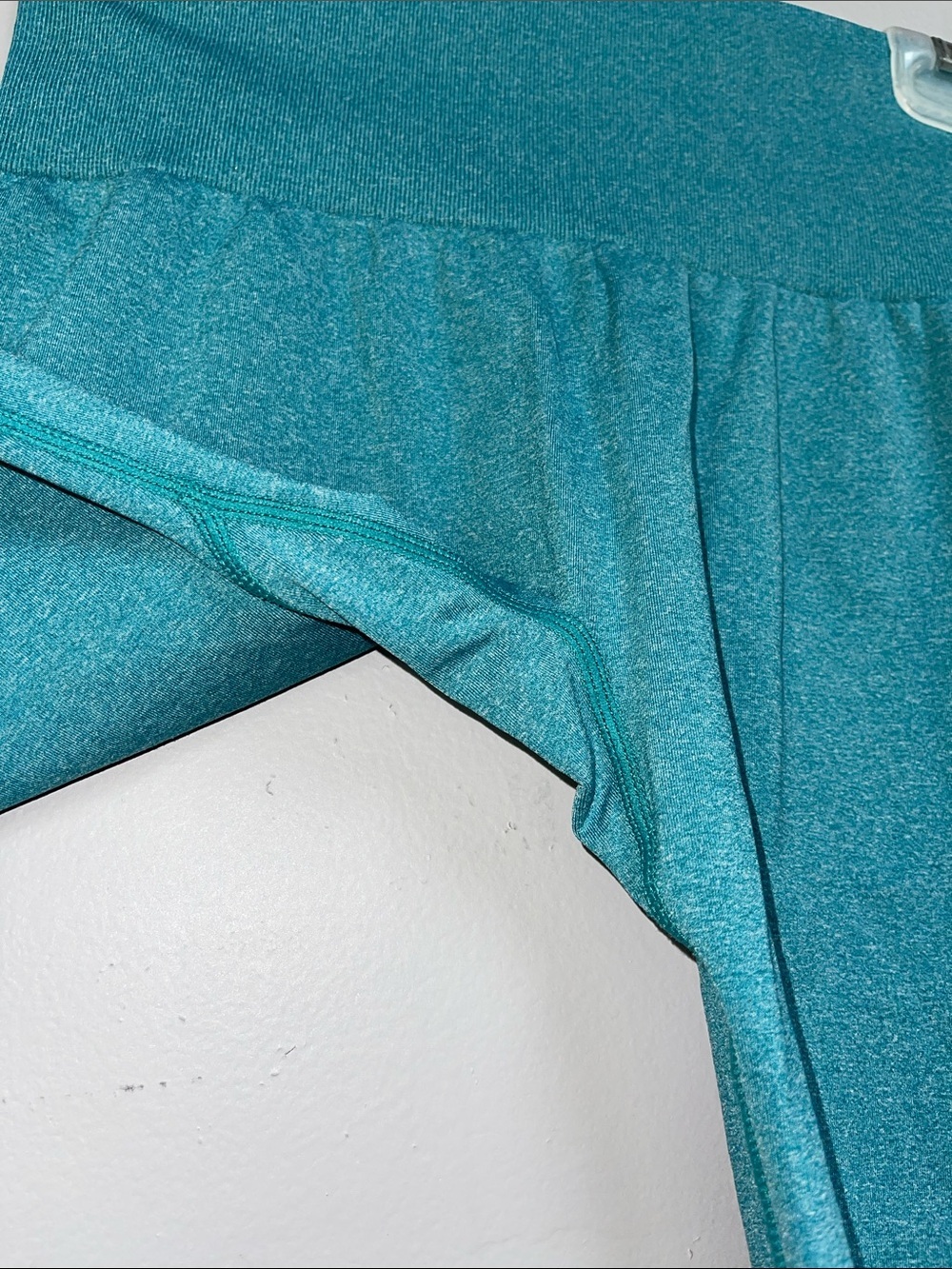 NVGTN Turquoise NV Seamless Leggings - Picture 2 of 5